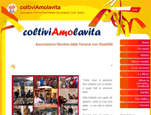 Tablet Screenshot of coltiviamolavita.org